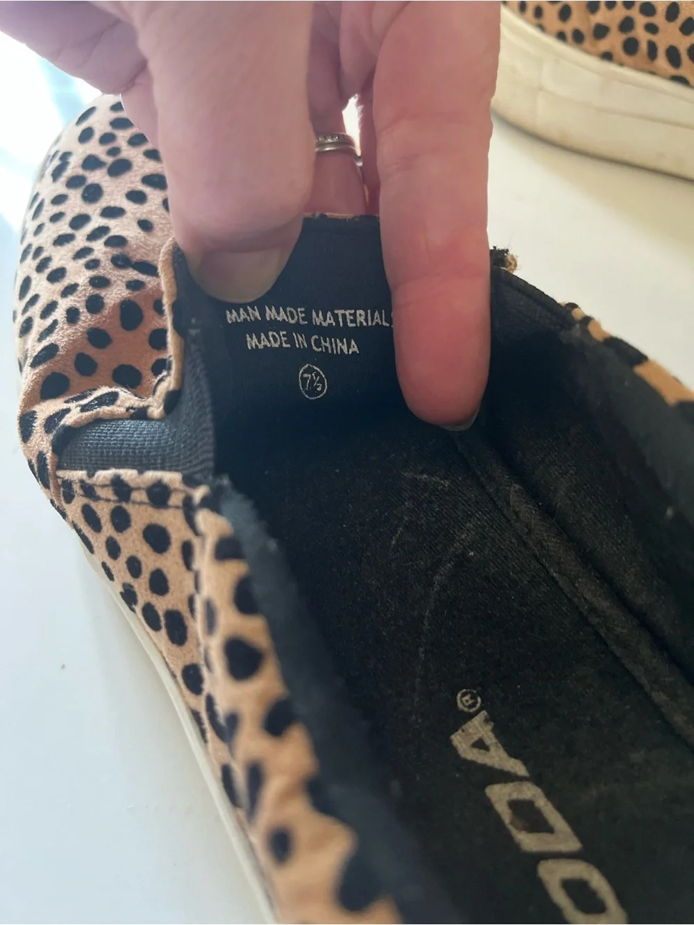 Women’s Soda Slip-On Cheetah Print Sneakers - Tan/Black